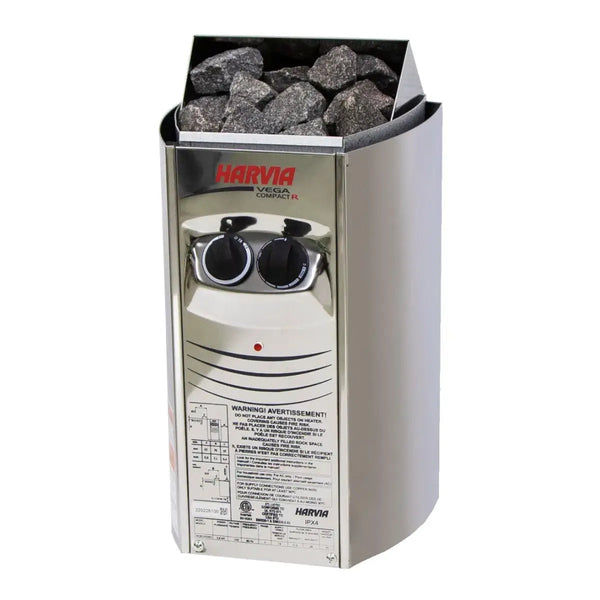 Harvia Vega Compact stainless-steel sauna heater