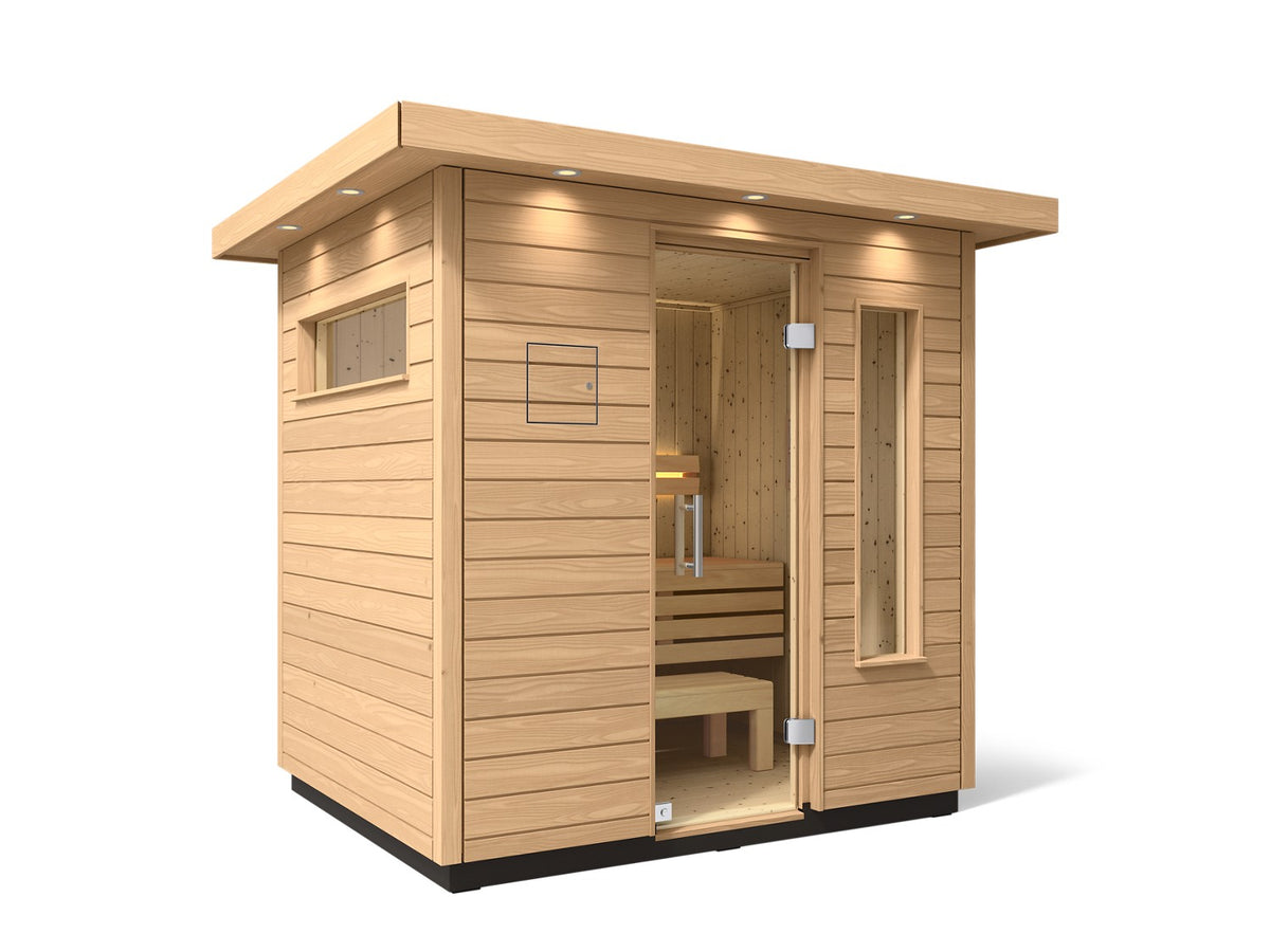 Kohler C2 Outdoor Sauna - Douglas Fir exterior