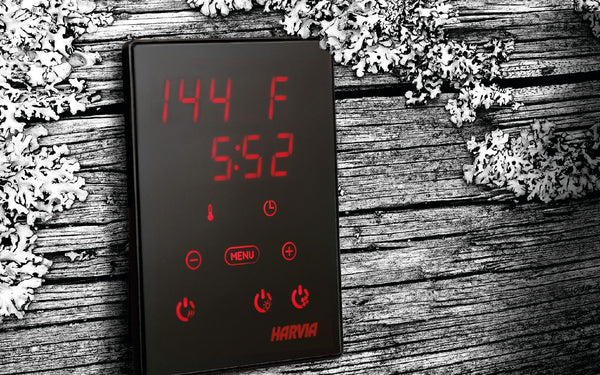 Harvia Xenio CX Series WiFi sauna control panel and power unit