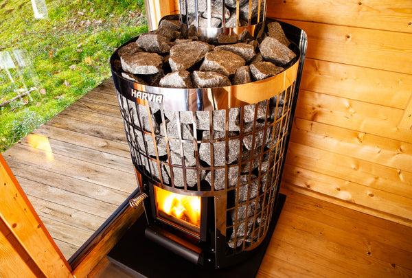 Harvia Cilindro wood-burning sauna stove