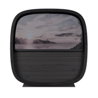BLACK CUBE BACK GLASS ALPHA