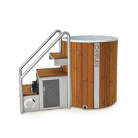 Icetubs IceBarrel XL cold plunge - angled view