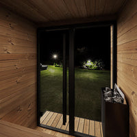 SaunaLife GL4 Garden Luxury sauna interior detail