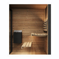 SaunaLife GL4 Garden Luxury sauna interior