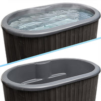 SaunaLife 2 Person Plunge - Black, detail