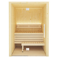 SaunaLife X2 indoor sauna in a home setting