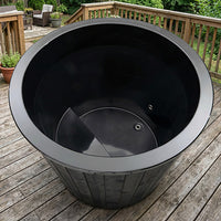 SaunaLife 1 Person Plunge - Black, detail