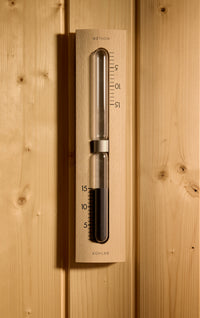 Kohler C2 Outdoor Sauna - interior benches