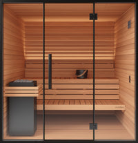 Auroom Mira L thermo-aspen interior, black exterior model
