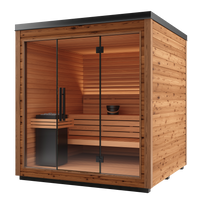 Auroom Mira L in natural thermo-spruce finish