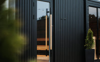 Auroom Terra S outdoor sauna exterior view