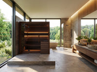 Auroom Lumina indoor sauna interior