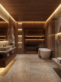 Auroom Lumina indoor sauna, personal wellness space